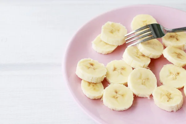 Sliced banana fruit. — Stock Photo, Image