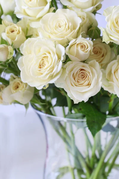 Strauß gelber Rosen. — Stockfoto