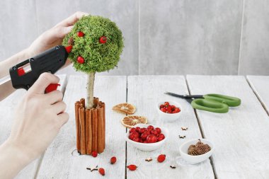 Nasıl güzel Noel dekorasyon, öğretici yapmak. 