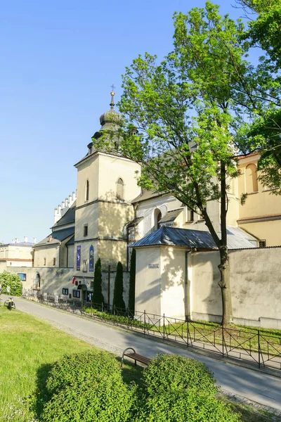 Krakau, Polen-11 mei 2018: klooster van de Norbertijnse zusters — Stockfoto