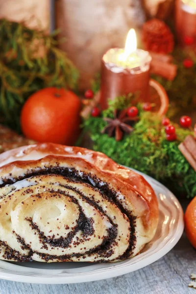 Panino di papavero svedese di Natale . — Foto Stock