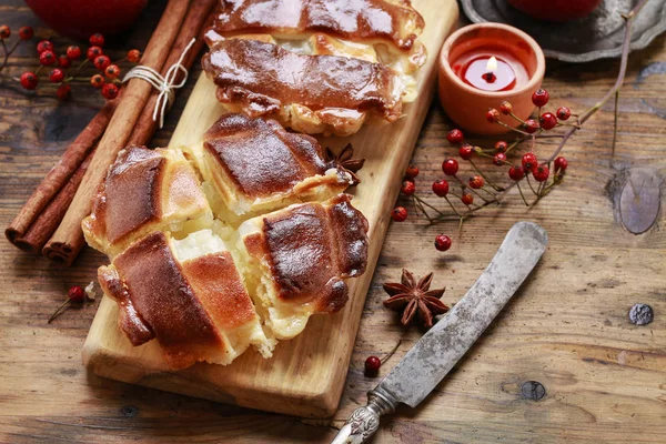 Traditional apple pie. — Stock Photo, Image