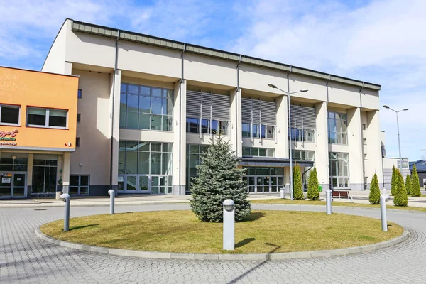 MYSLENICE, POLAND - MARCH 17,2019: Sports center and entertainme — Stock Photo, Image