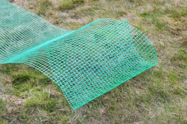 Bahçe cilikte yararlı bir plastik ağ.