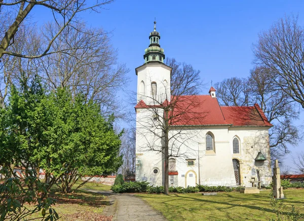 Krakau, Polen-23 maart 2019: St. Salvator-kerk — Stockfoto