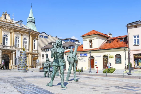 Wieliczka, Poland - April 15, 2019: Monument of medieval Salmi — стокове фото