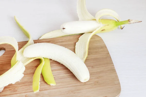 Cómo hacer postre de capa de plátano dulce —  Fotos de Stock