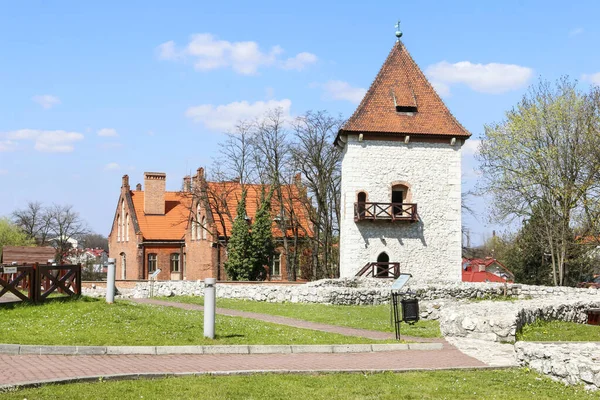 Wieliczka, Polska - 15 kwietnia 2019: Wzgórze Zamkowe — Zdjęcie stockowe