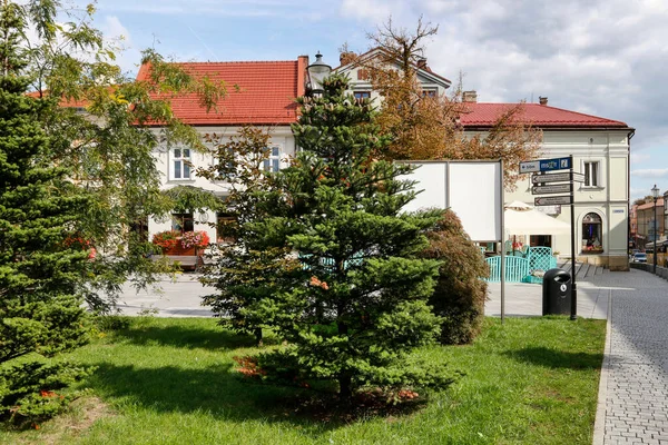 Schöner Öffentlicher Garten Wadowice Polen — Stockfoto