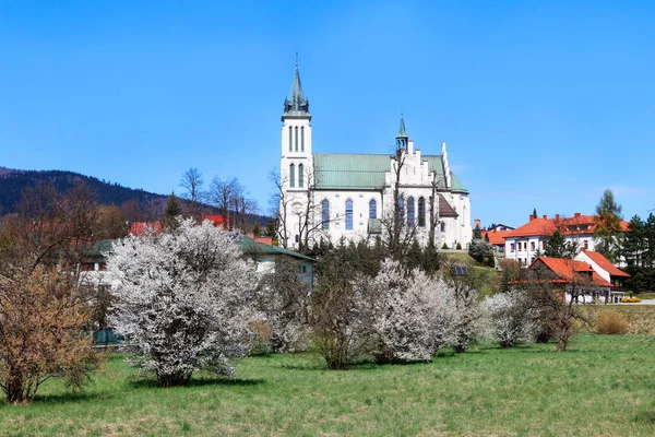 Michael Archangel Church Mszana Dolna Poland — Stock Photo, Image