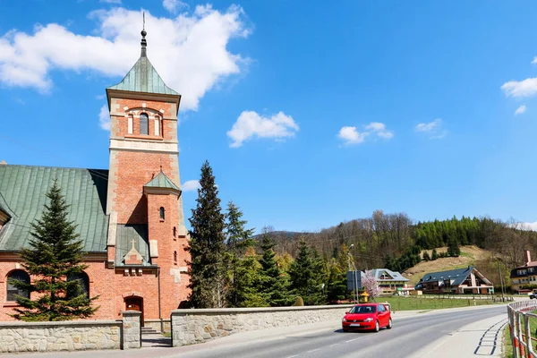 Εκκλησία Της Υπαπαντής Της Παναγίας Στην Kasinka Mala Πολωνία — Φωτογραφία Αρχείου
