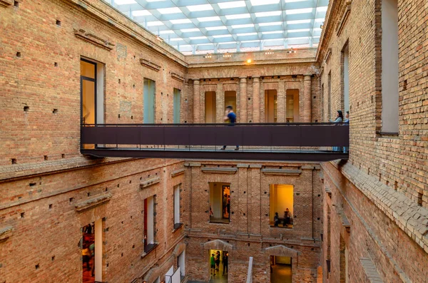 Sao Paulo Brazilië Juli 2018 Pinacoteca Museum Voor Beeldende Kunsten Rechtenvrije Stockafbeeldingen