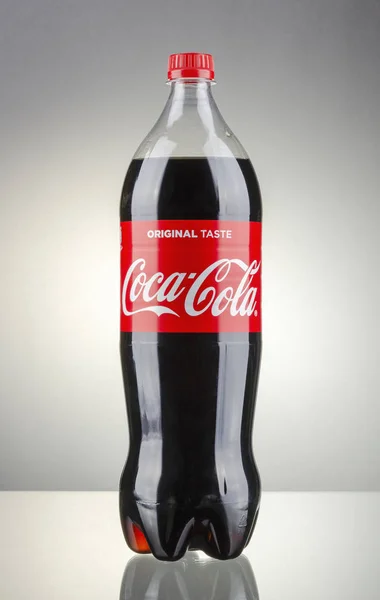 Kwidzyn Polen März 2018 Flasche Coca Cola Drink Isoliert Auf — Stockfoto