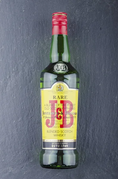 Blended Scotch Whisky Auf Steinschiefer Hintergrund Justerini Brooks Gehört Der — Stockfoto