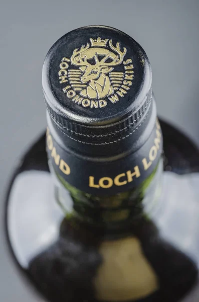 Loch Lomond Whisky Een Gradiënt Achtergrond Loch Lomond Distilleerderij Een — Stockfoto