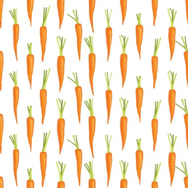 Beyaz arka planda izole edilmiş havuçlar. Havuç arka planı..