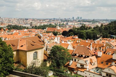Prag mimari cityscape, Çek güzel görünümü