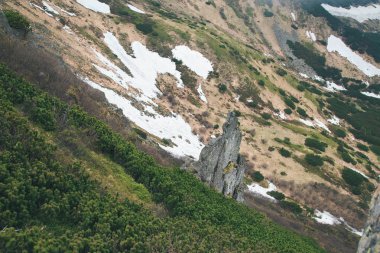 Güzel Karpat Dağları, Ukrayna'nın doğal görünümü