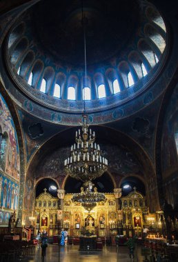 Sofia, Bulgaristan kilisede görünümünü içinde