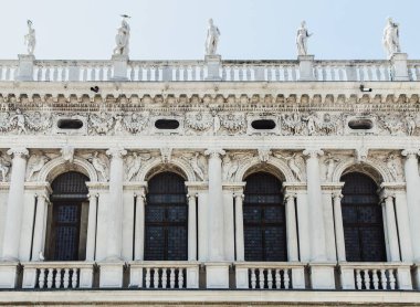 Venedik, İtalya'nın antik mimari görünümünü