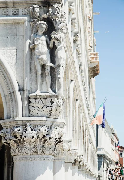 Vista Arquitetura Antiga Veneza Itália — Fotografia de Stock