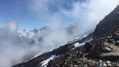 Montblanc, Chamonix, Fransa dan havadan görünümü