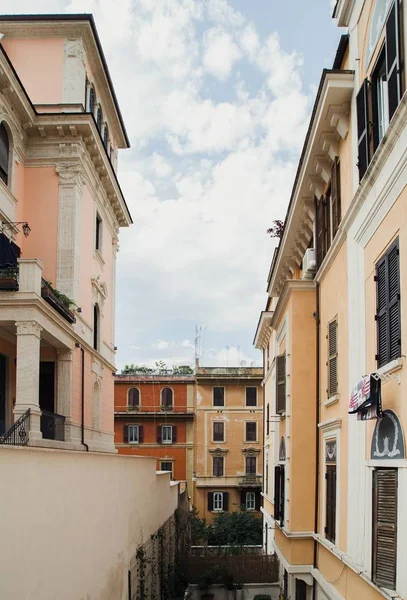 Vista Arquitetura Tradicional Roma Itália — Fotografia de Stock