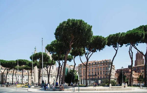 Turismo Roma Durante Dia Itália — Fotografia de Stock