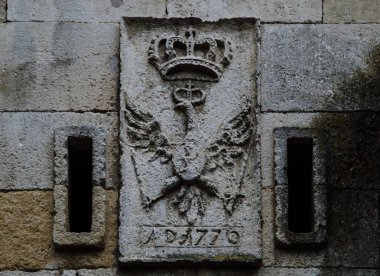 sonbahar sezonu, Kamyanets-Podilskiy Kalesi'nin görünümü