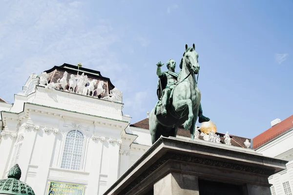 Visão Homem Figura Cavalo Viena — Fotografia de Stock