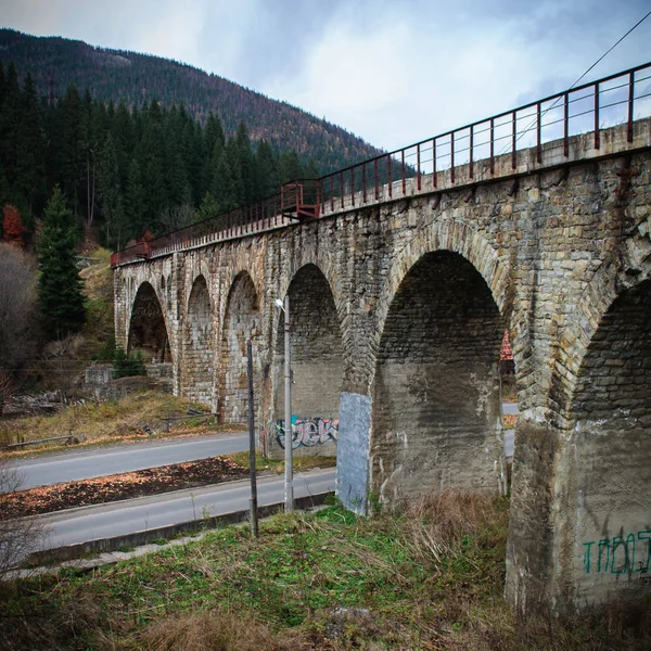 Vorohta, Ukrayna Tren Köprüsü görünümünü