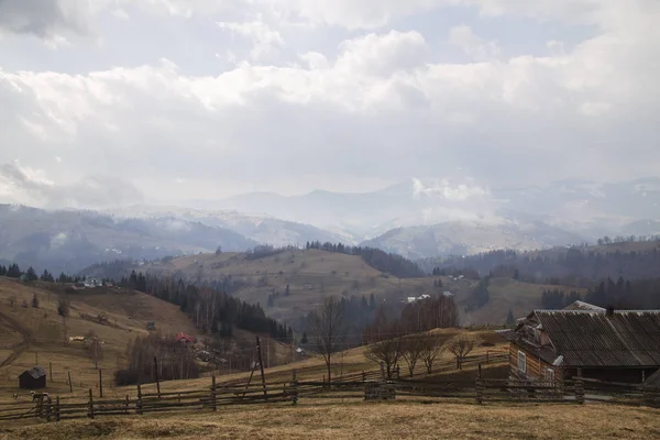 Scenic Landschap Krasnoyillya Village Oekraïne — Stockfoto