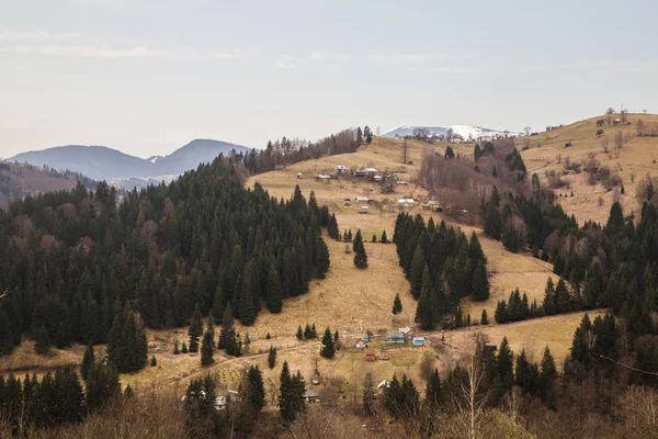 Scenic Landscape Krasnoyillya Village Ukraine — Stock Photo, Image