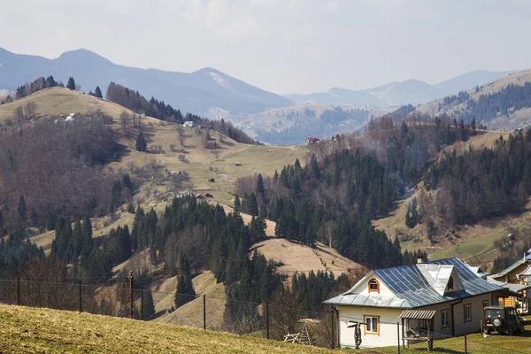 Schilderachtige Landschap Bij Dorp Holovy Oekraïne — Stockfoto