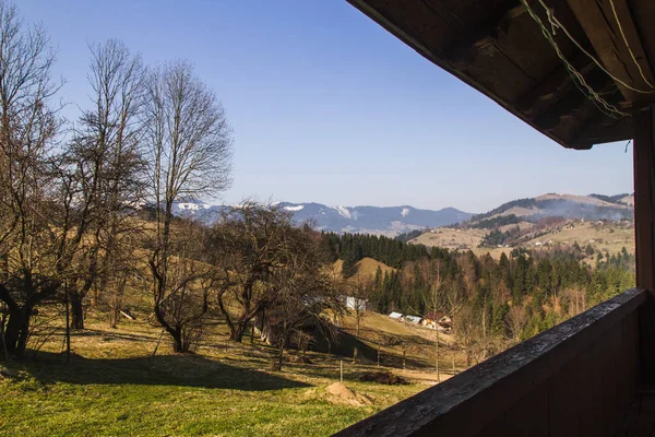 Schilderachtige Landschap Bij Dorp Holovy Oekraïne — Stockfoto