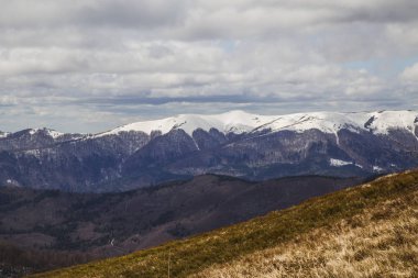 köy Kvasy yakınlarındaki doğal manzara, Mount Blyznytsya