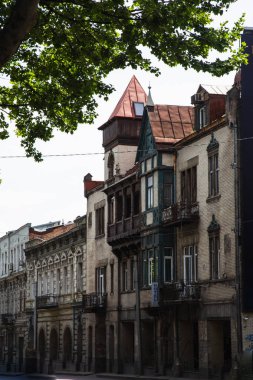 gündüz Tiflis şehir sokaklarında yürüyüş, Gürcistan