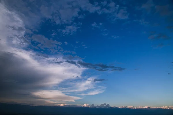 cloudy sky during sunset, Signagi, Georgia