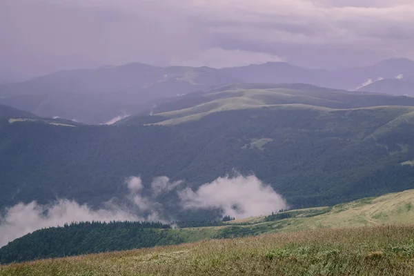 gündüz Blyznytsya Dağı görünümü, Kvasy, Ukrayna 