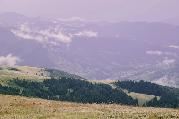 gündüz Blyznytsya Dağı görünümü, Kvasy, Ukrayna 