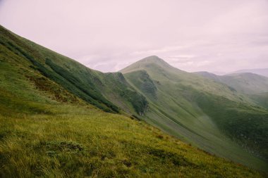gündüz Blyznytsya Dağı görünümü, Kvasy, Ukrayna 