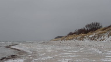 Kışın baltık denizi