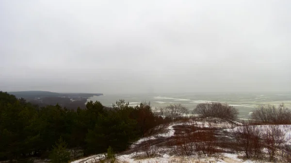 Curonian Spit Χειμώνα — Φωτογραφία Αρχείου