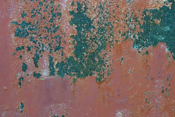 Kolorowe Zardzewiały Żelazo Metalowe Płyty Grunge Ściany Tła Tło Powierzchni — Zdjęcie stockowe