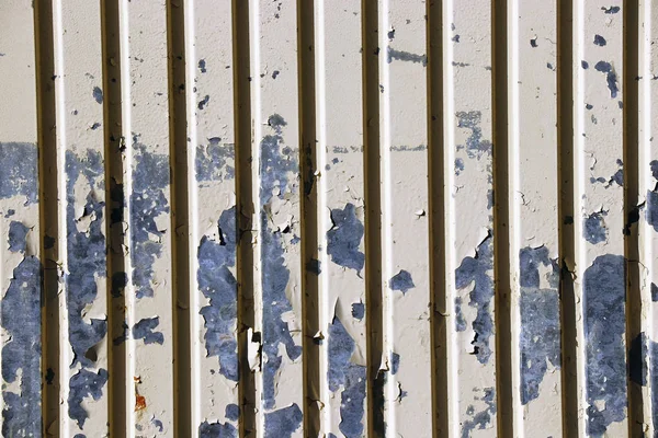 灰色生锈的氧化剂金属铁板格格墙背景壁纸 — 图库照片