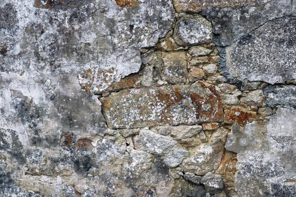 Oude Vintage Grunge Concrete Cement Bakstenen Muur Achtergrond Behang Oppervlakte — Stockfoto