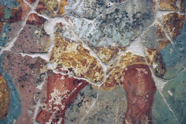 eski vintage grunge Çimento-beton sanayi tuğla duvar arka plan duvar kağıdı yüzey zemin