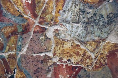 eski vintage grunge Çimento-beton sanayi tuğla duvar arka plan duvar kağıdı yüzey zemin