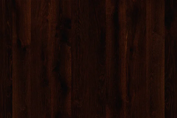 Dark Deep Brown Color Walnut Wood Grain Texture Background Backdrop — Stock Photo, Image