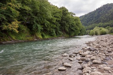 Nehir dağ kökenli temiz su yaz.